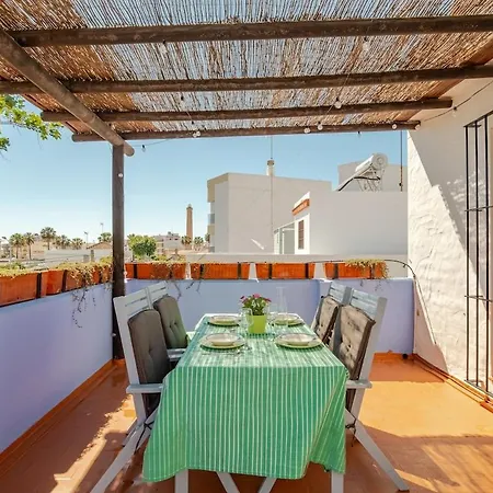 La Terraza Azul House Wifi Terraza Solarium Holiday home Chipiona